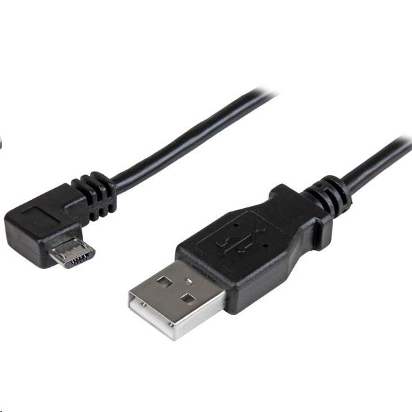 StarTech.com USBAUB1MRA USB-kabel USB 2.0 USB A Micro-USB B Zwart