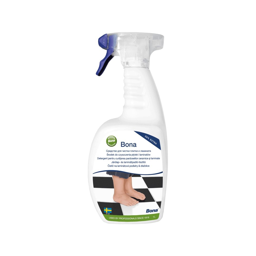 Bona Kő-, járólap és Laminált padló tisztító spray - 1L (WM740213023)