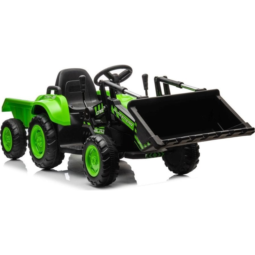 Újratölthető Traktor Vödörrel BW-X002A Zöld (13566)