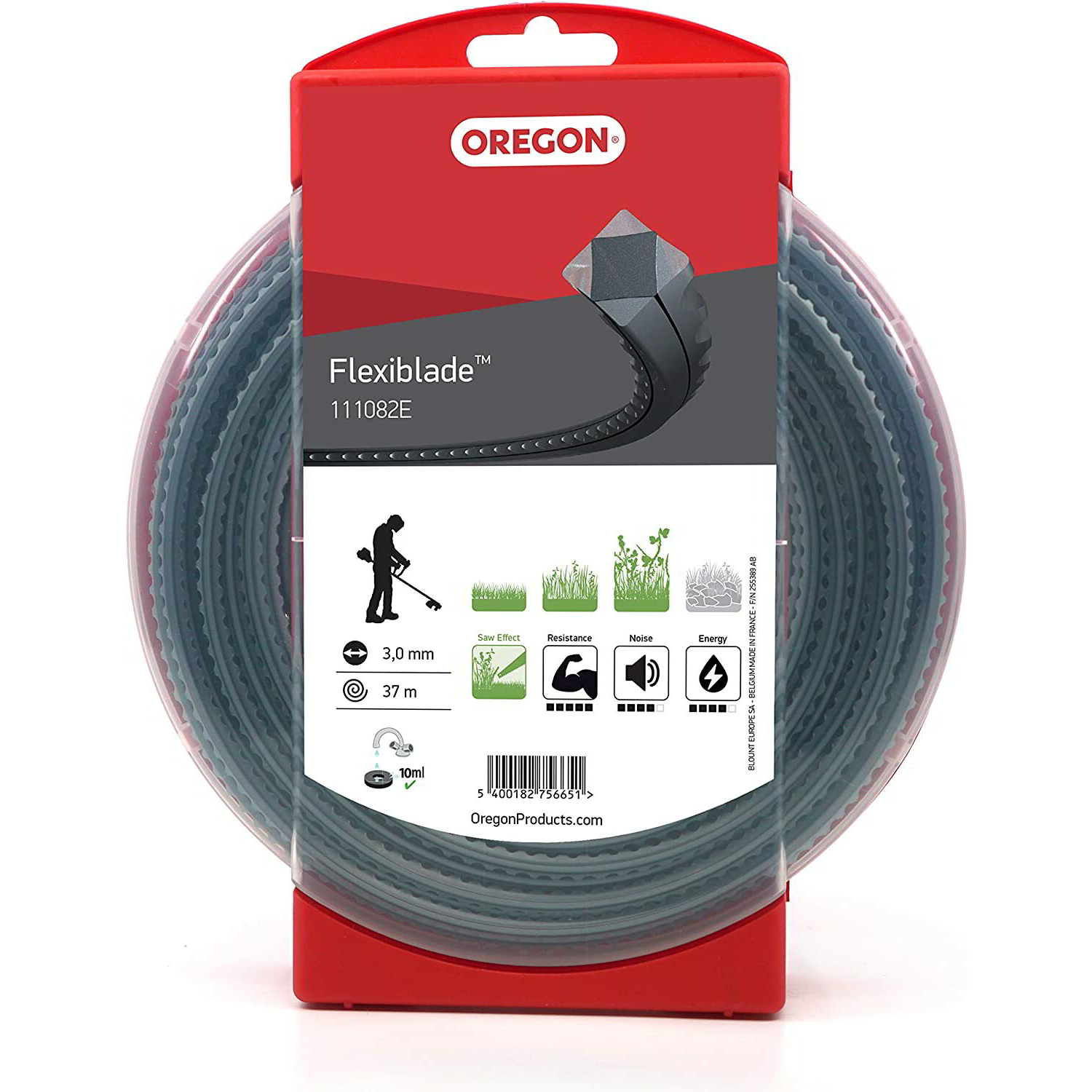 Oregon Flexiblade 3.0mm Szögletes damil (37m) (111082E)