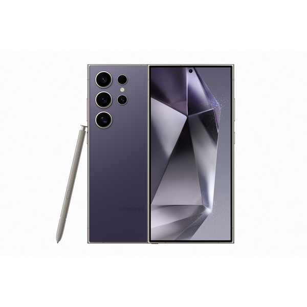 Смартфон Samsung Galaxy S24 Ultra, Dual SIM, 12GB RAM, 256GB, 5G, Titanium Violet