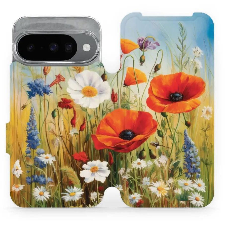 Mobiwear Flip Google Pixel 10 nyári rét tok (5907861259316)