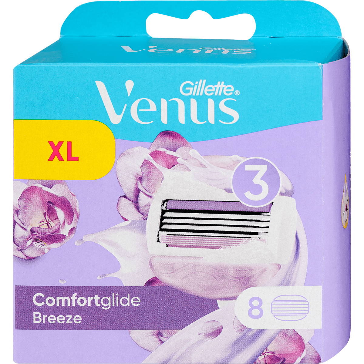 Gillette Venus ComfortGlide Náhradné čepele pre holiaci strojček 8 kusov (7702018886463)