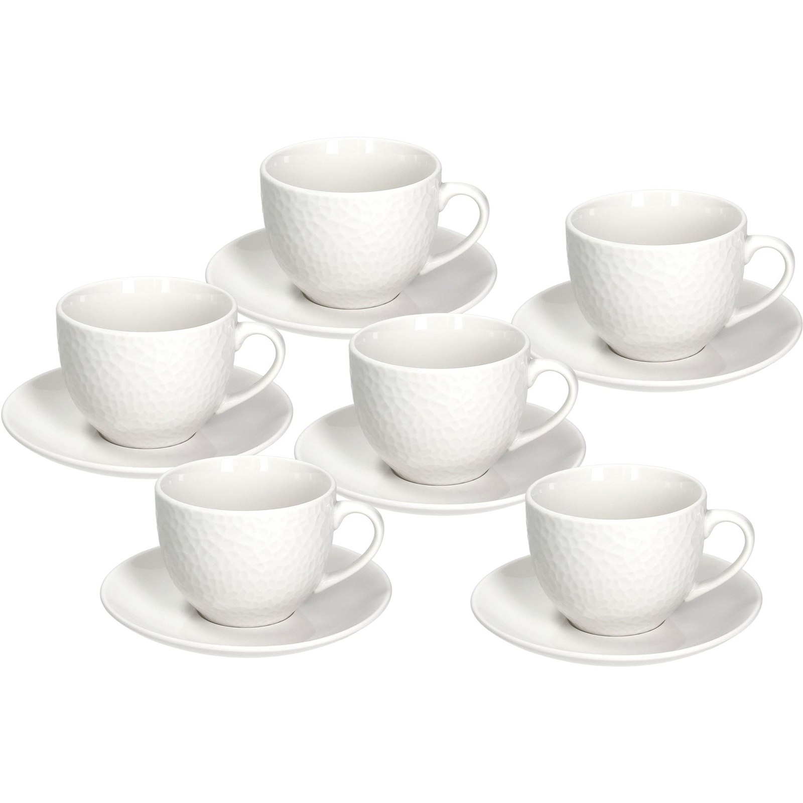 Tognana GOLF teáscsészekészlet csészealjjal, 6 db, 270 ml (GF085020000)