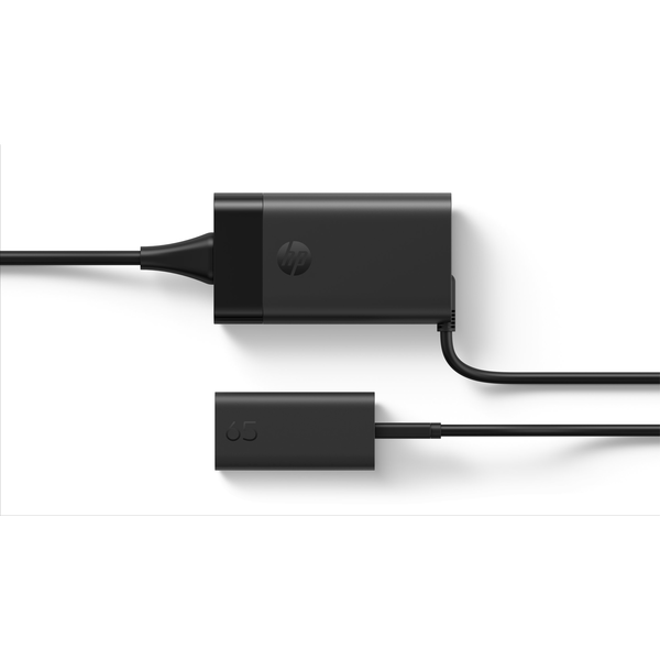 HP 65W GaN Wall Charger μετασχηματιστής ισχύος & μετατροπέας Εσωτερικός (Εσωτερικού χώρου) Μαύρος (Μαύρο)