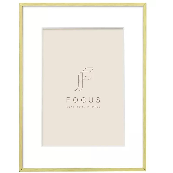 Ramka Focus Focus Aster Gold 24x30/PP 18x24