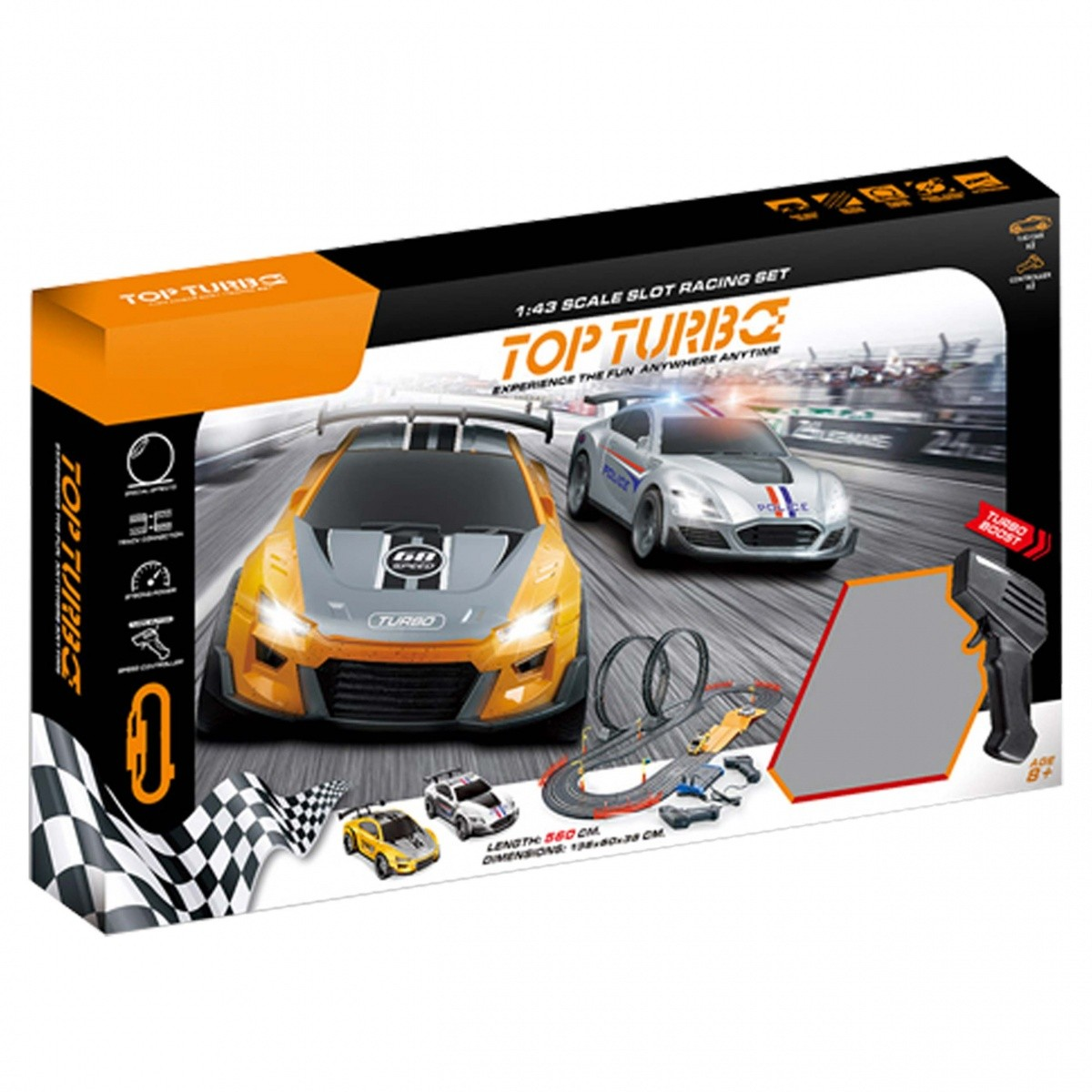 Madej 011433 Top Turbo Versenypálya két hurokkal 5,6m (011433)