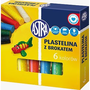  Astra Plastelina 6 kolorów brokatowa