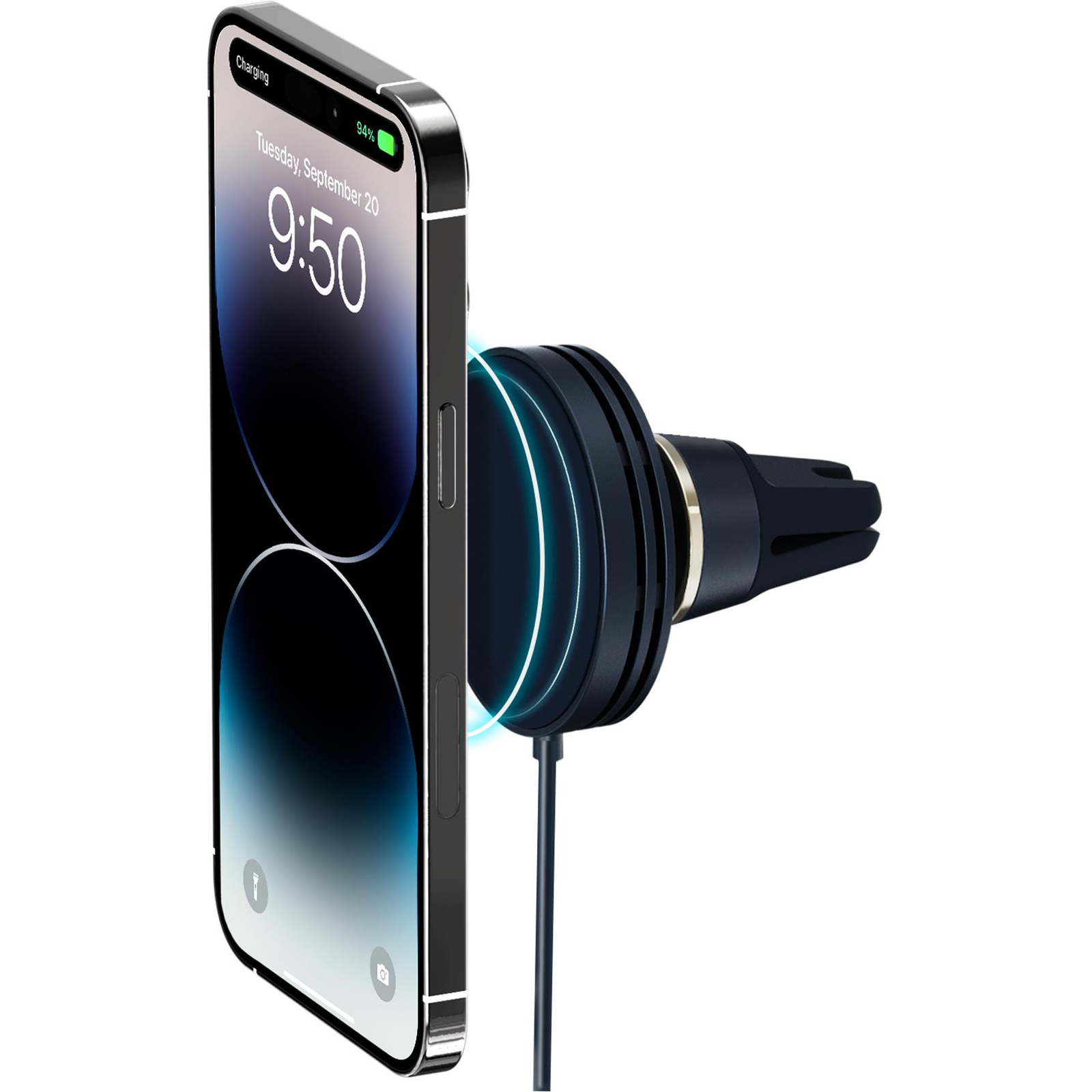 iOttie Velox Mini MagSafe Magnetic Wireless Air Vent Mount (VLXWCG211BLRT)