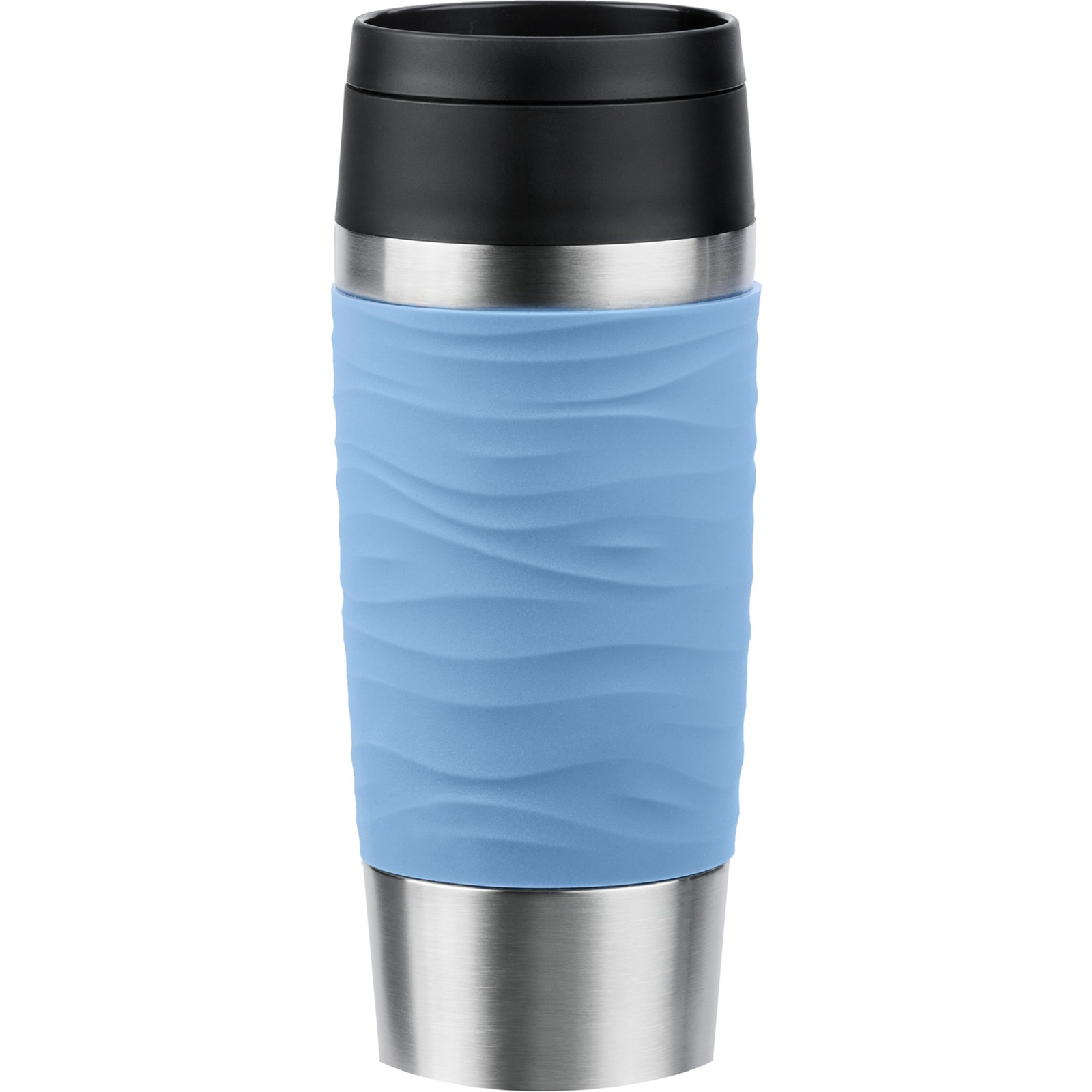 Emsa Travel Mug Waves 360ml Termosz - Kék (N2021300)