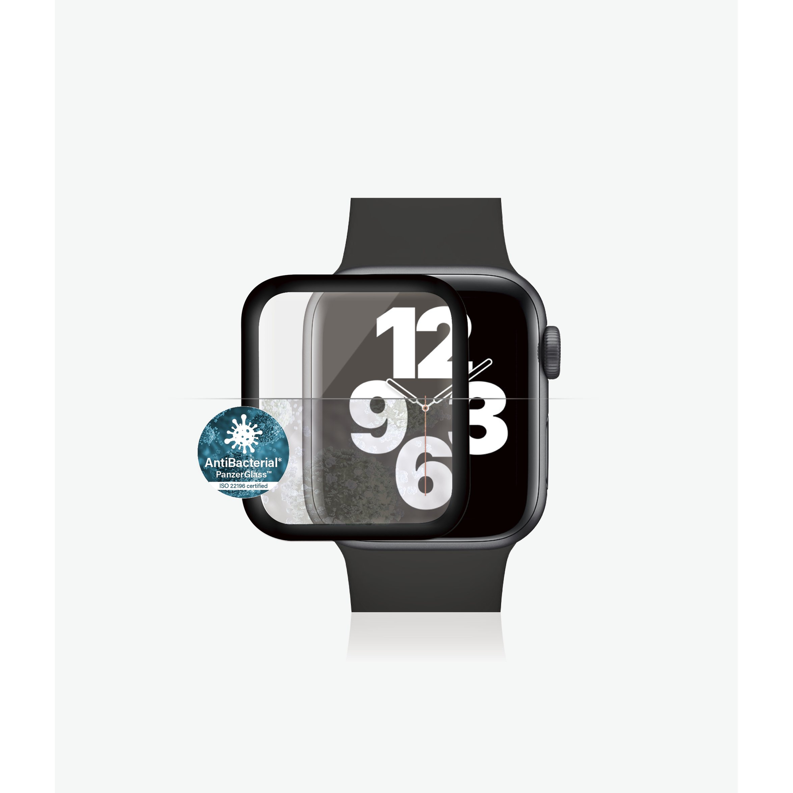 PanzerGlass 2016 viselhető okoseszköz Kijelzővédő Átlátszó Edzett üveg, Hőre lágyuló poliuretán (TPU), Polietilén-tereftalát (PET) (2016)