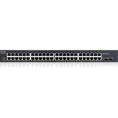 Zyxel GS1900-48-EU0102F netværksswitch L2 Gigabit Ethernet (10/100/1000) Sort