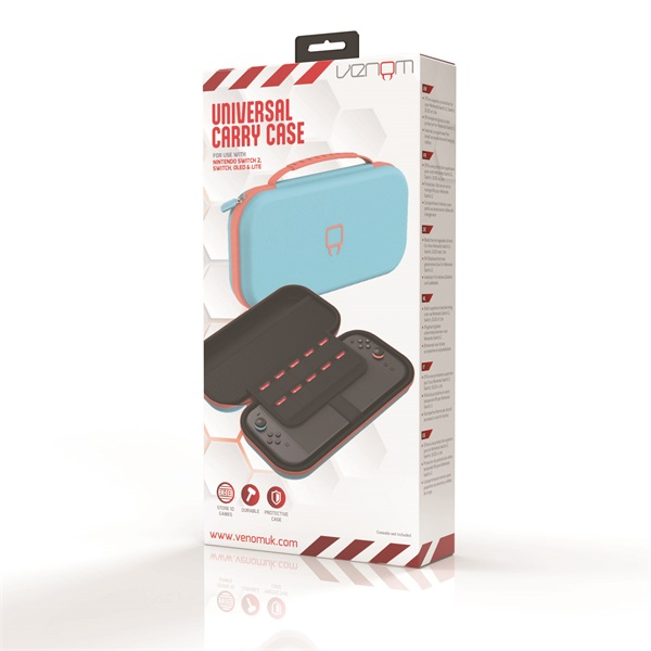 Nintendo Venom Venom Universal Travel Case blue/red                 Switch2