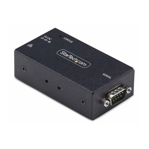 StarTech.com I13-SERIAL-ETHERNET seriel konverter/repeater/isolator RS-232 RJ-45 Sort