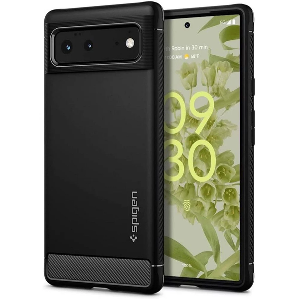 Zadný Kryt Spigen pre Google Pixel 6 čierny