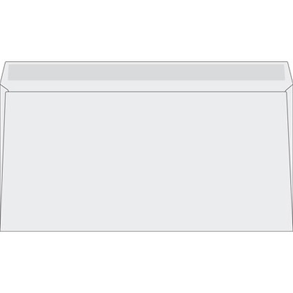 Office Depot Enyvezett LA4 Papír csomagoló Boríték - Fehér (50 db / csomag) (ODL1B08B3B050)