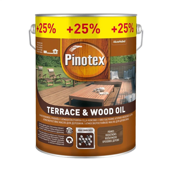 Pinotex PINOTEX TERRACE OIL WALNUT 4+1L