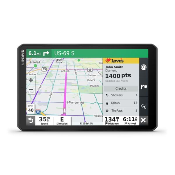 Garmin Dezl LGV810 MT-D navigáció (010-02740-10) (010-02740-10)