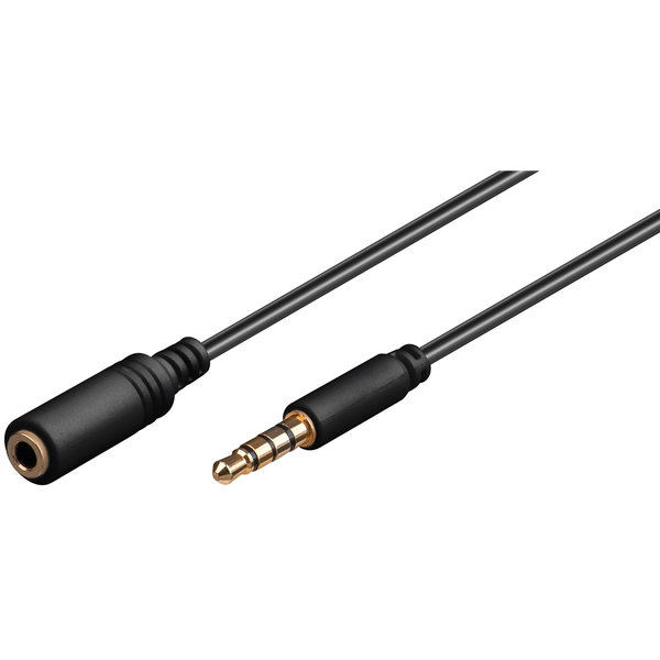 Goobay 62481 Jack apa - Jack anya hosszabbító kábel (5m)