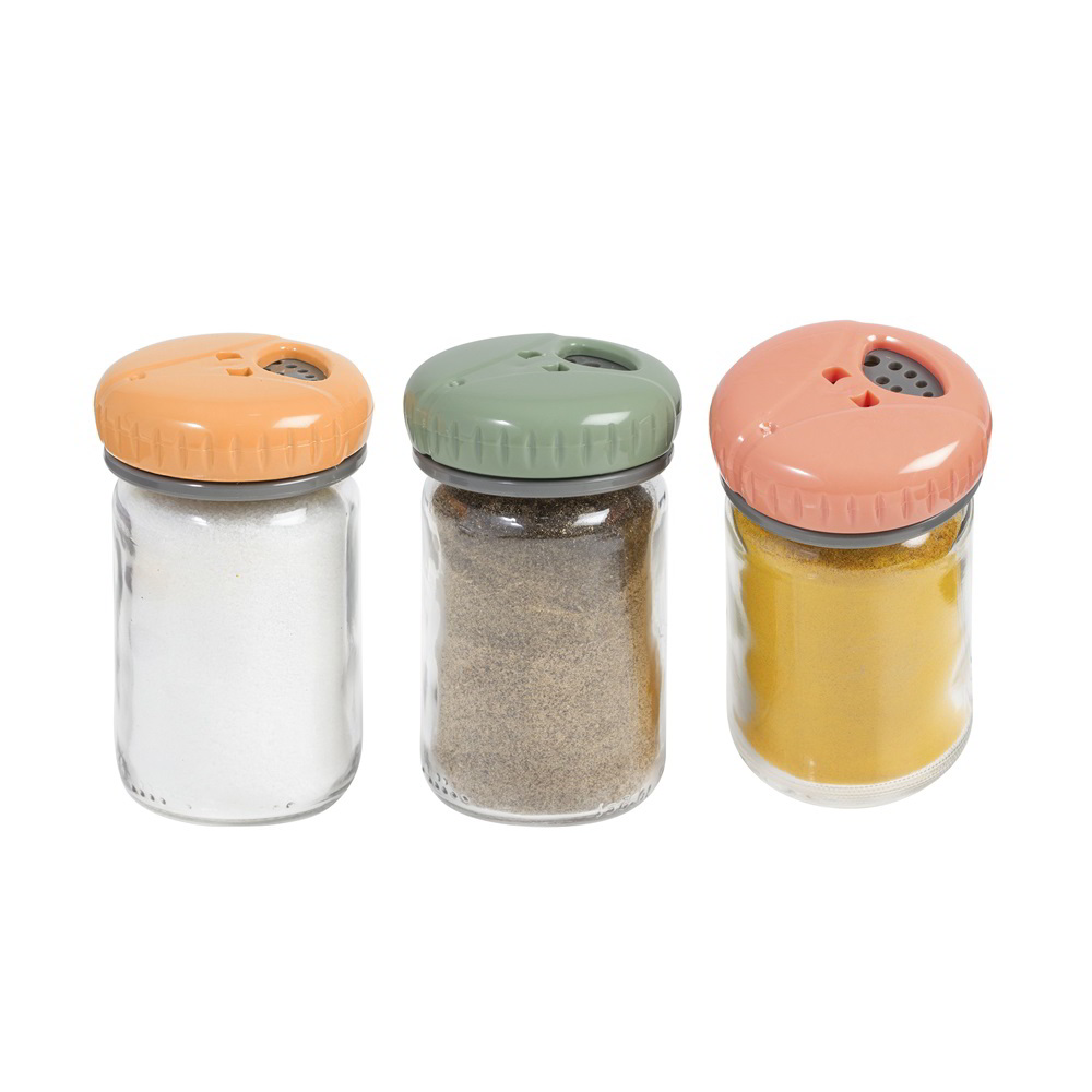 Iris 121078-150 Üveg Fűszerszóró 105ml - Rózsaszín / lila / narancs szín (121078-150)