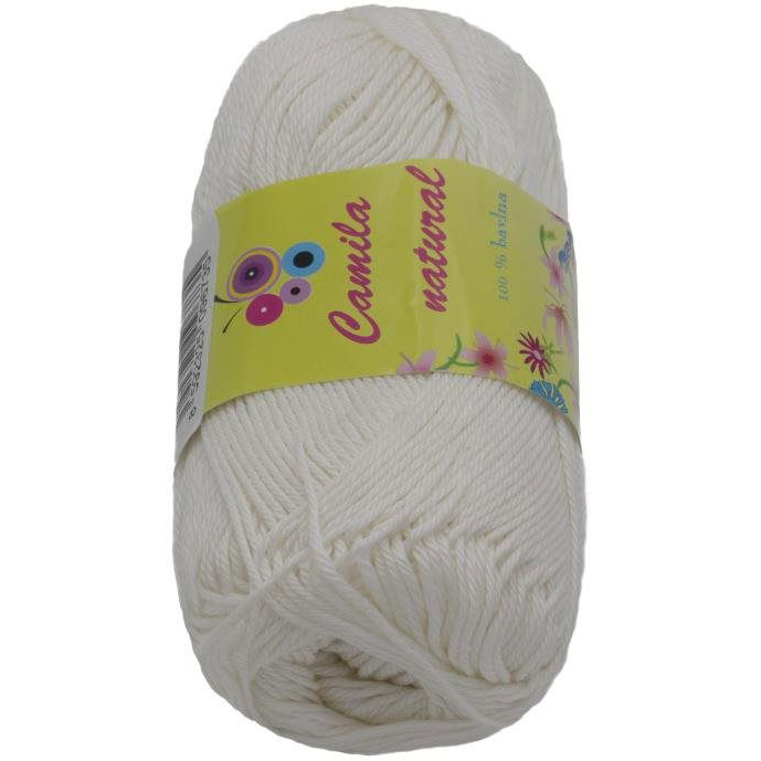 Camilla natural 50 g - 002 fehér (6818)