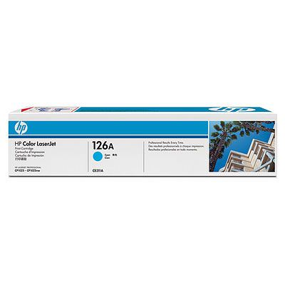 HP 126A Cyan Original LaserJet Toner Cartridge tonerová náplň 1 kusů