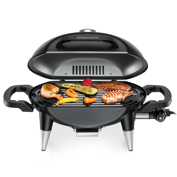 Rommelsbacher BBQ 4000 Elektromos Kerti grillsütő - Fekete
