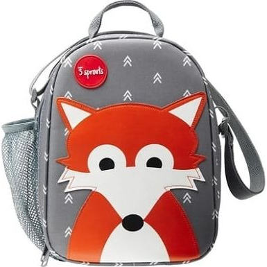 3 Sprouts Lunch Bag dla Dzieci Lis 3+ 3 Sprouts
