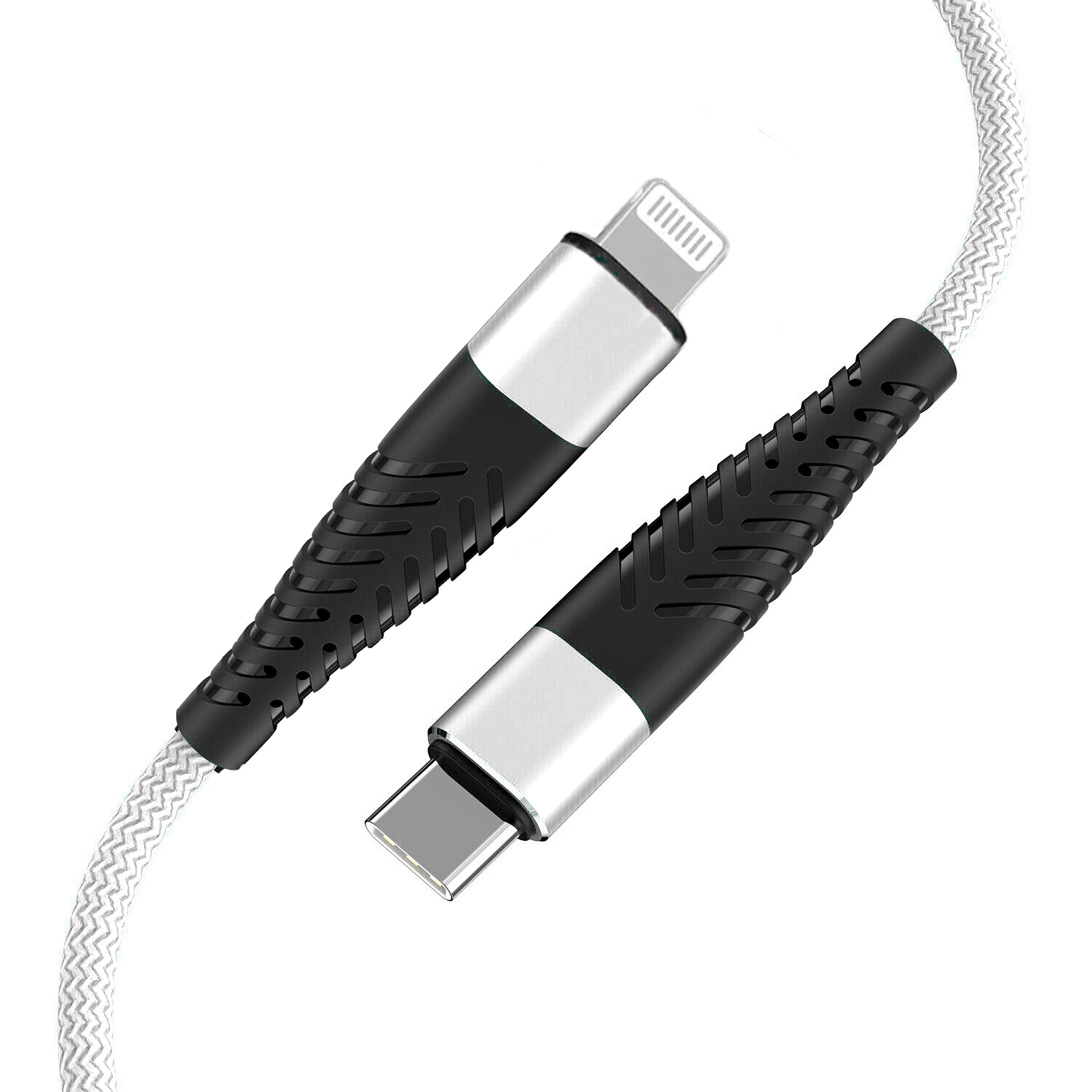 Fusion Lightning apa - USB-C apa Adat- és töltőkábel 1.5m - Fehér (FUSUСLIGH15WH)