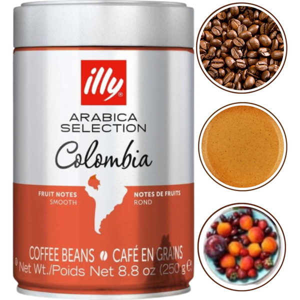 Illy Arabica Selection Colombia Szemes Kávé 250 g