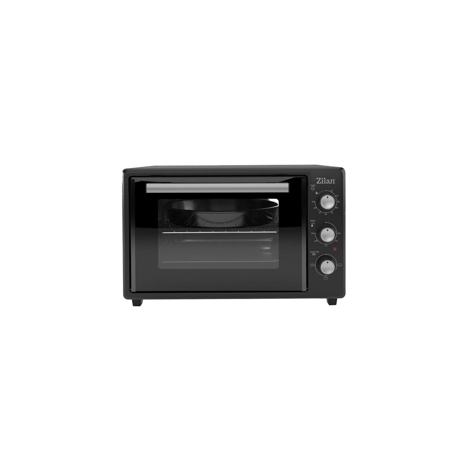 Zilan ZLN8887 Mini sütő - Fekete (ZLN8887)