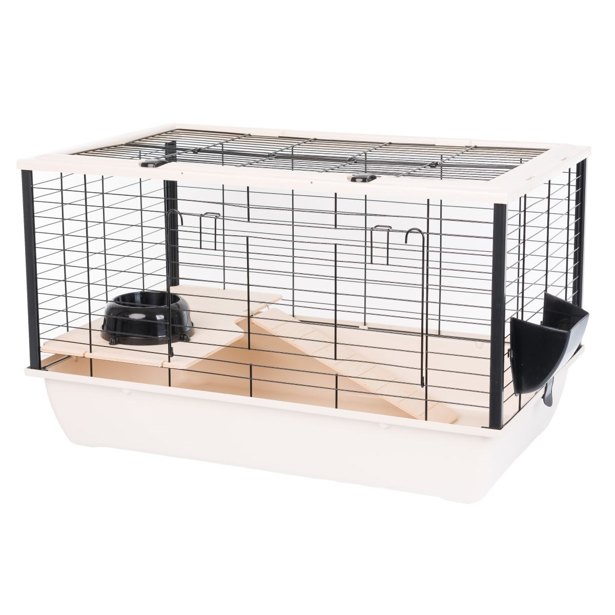 Inter-Zoo Bunny 80 De Luxe Beltéri fém Rágcsáló ketrec (78 x 48 x 50 cm) - Bézs