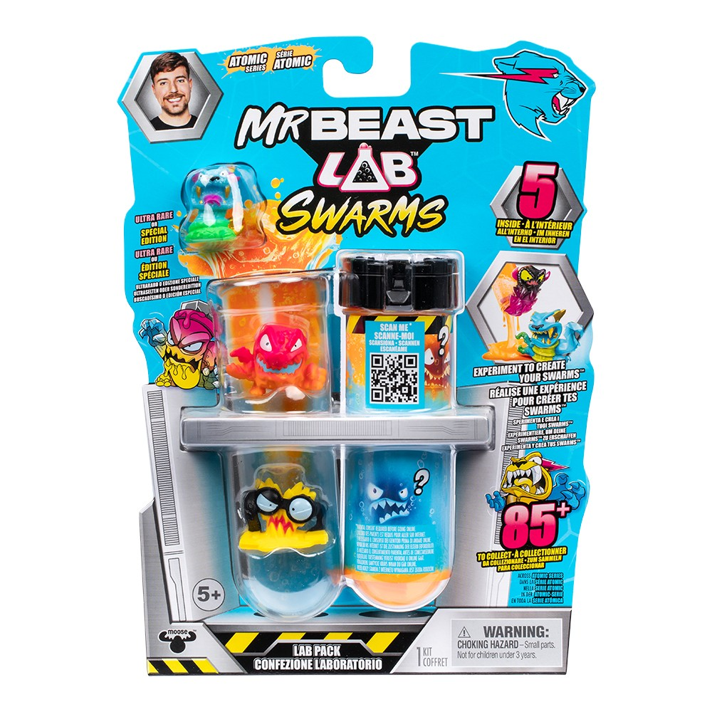 Cobi Mr. Beast Lab Swarm Lab 5 darabos Figura készlet (MO-24746)