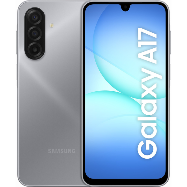 Samsung Galaxy A17 5G 17 cm (6.7") Hybrid Dual SIM Android 15 USB Type-C 128 GB 5000 mAh Grå