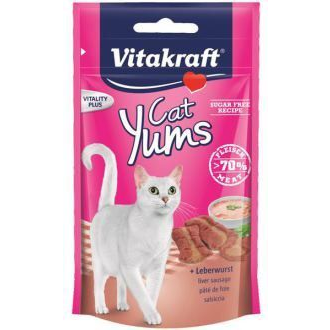 Vitakraft Cat Yums Májas Hurkával Macskának  40 G