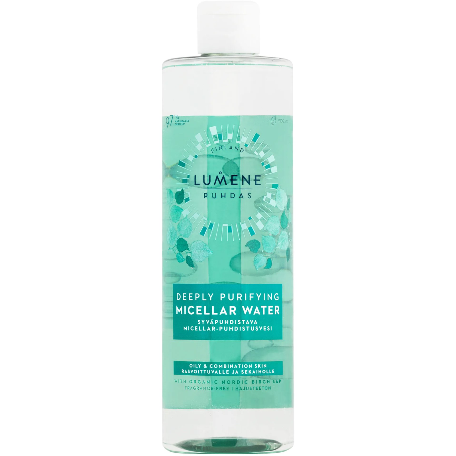 LUMENE Basic Cleansing Puhdas Deeply Purifying Micellar Water 400 ml (6412600835786)