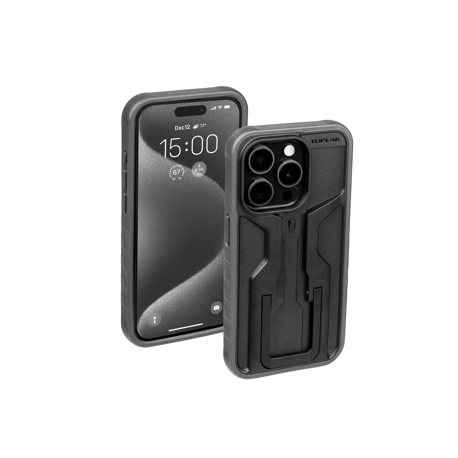 Topeak RideCase Apple iPhone 15 Pro Tok - Fekete (T-TT9887BG)