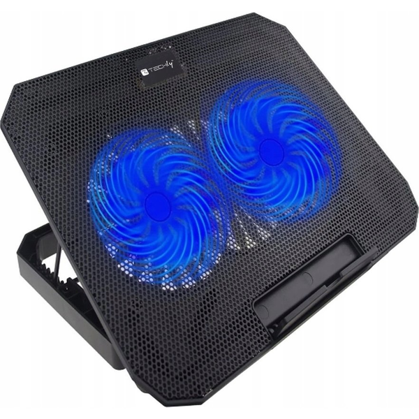 Techly ICOOL-CP11TY laptop stativ Sort 43,2 cm (17")