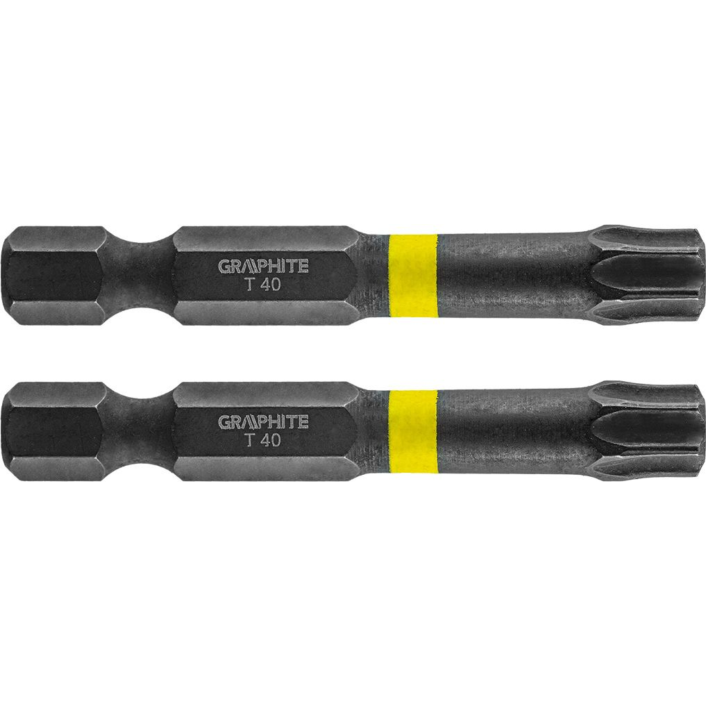 GRAPHITE 56H529 Torziós Ütvecsavarozó Bit Tx40X50mm, 2db (56H529)