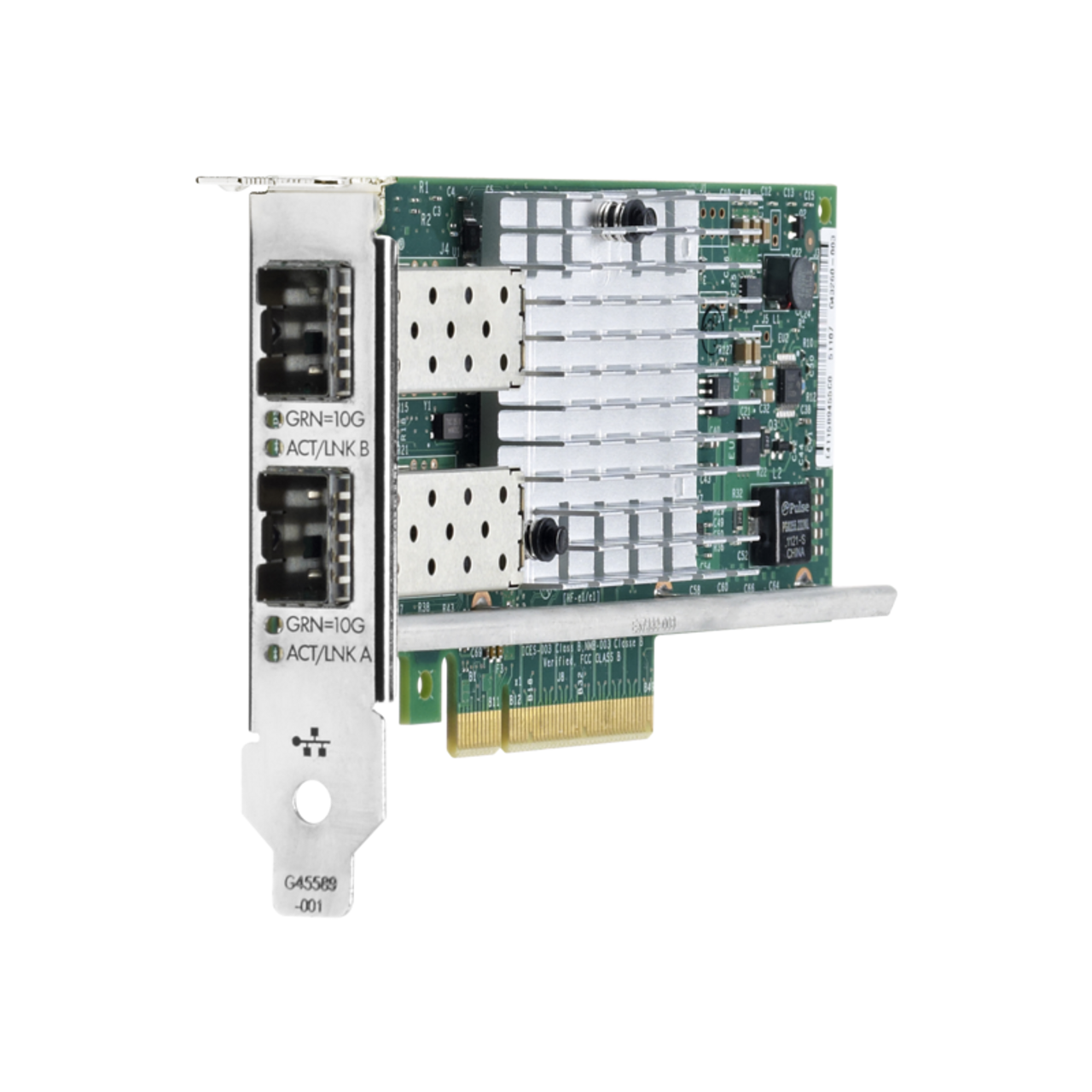 HPE 10GbE 2p SFP+ X520 High Profile Adapter bulk (665249-B21) (665249-B21)