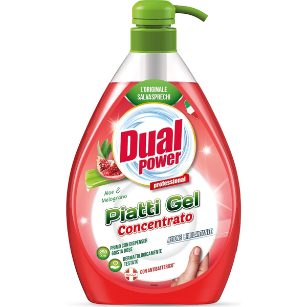 DUAL POWER    PIATTI  1000 ML. DISPENSER  CONC. ALOE/MELOGRA