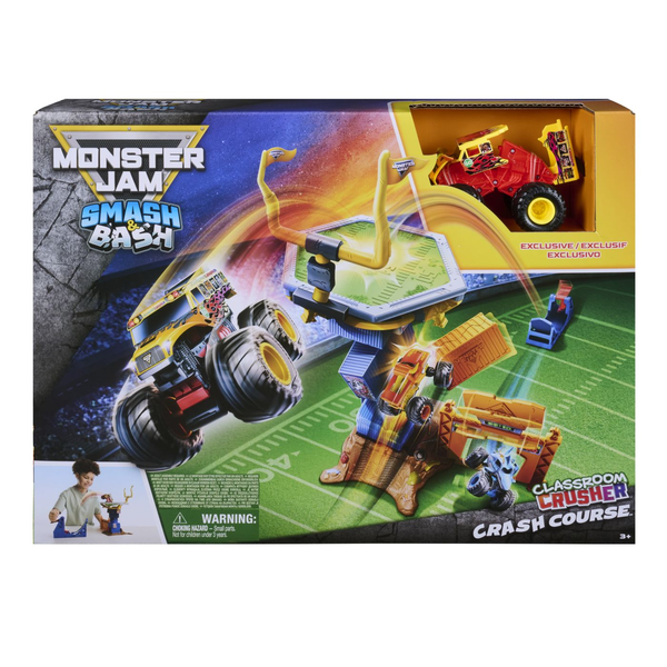 Monster Jam MNJ VHP 1to64 SmshNBash FetrePlayset GML