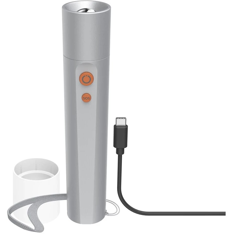 Hama FL350-C Ezüst Kézi zseblámpa LED (002286030000)