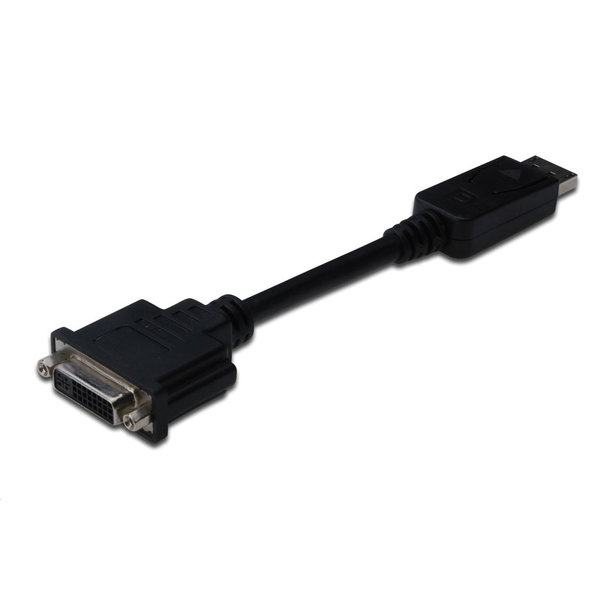Assmann Electronic Ak-340409-001-s Adaptador De Cable De Vídeo 0,15 M Displayport Dvi-i Negro