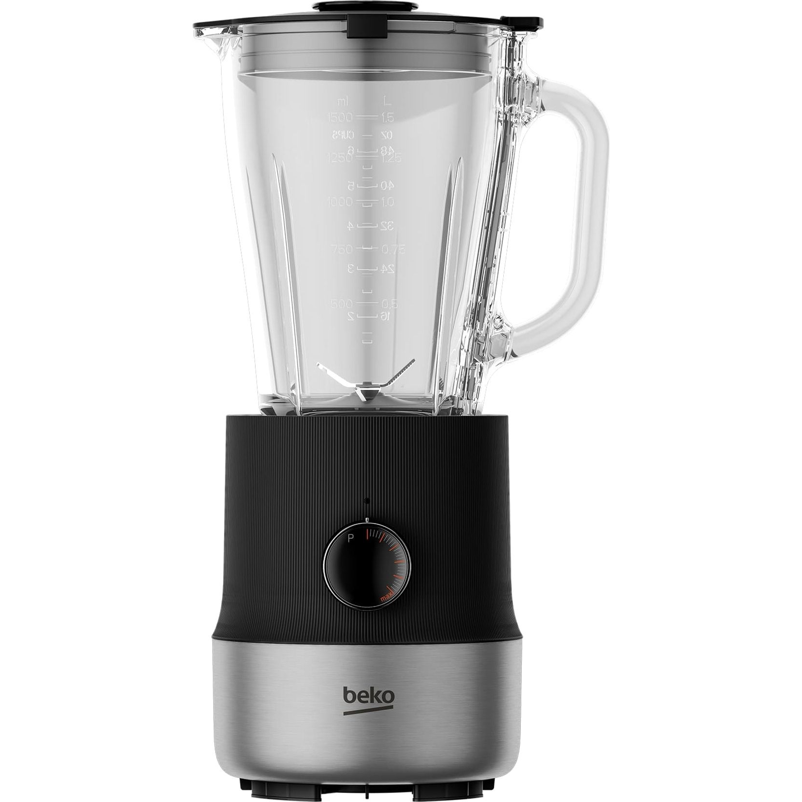 BEKO Hausgeräte TBN 81808 BX Álló mixer 800 W Nemesacél (matt), Fekete (TBN 81808 BX)