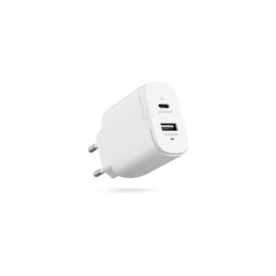 Alogic Ladeadapter USB-C 2x32W weiß (WCG2X32-EU)