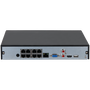 NVR система Dahua NVR2108HS-8P-4KS3, 8 канала, 8PoE, 1U, 1HDD Lite, поддръжка на AI, 4K