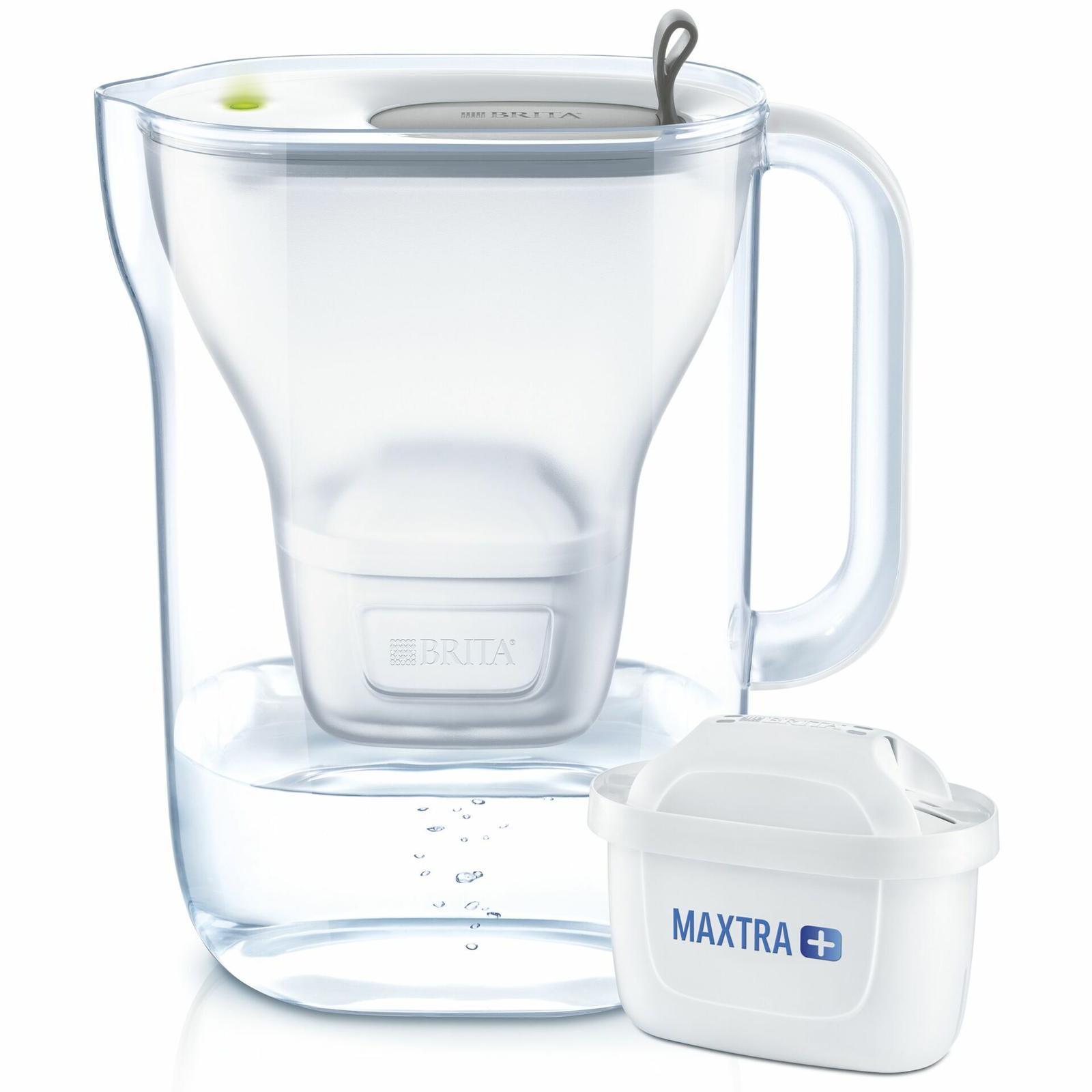 Brita Style Eco vízszűrő kancsó 2,4L Szürke + Maxtra Pro ALL-IN-1 szűrőbetét (125318)
