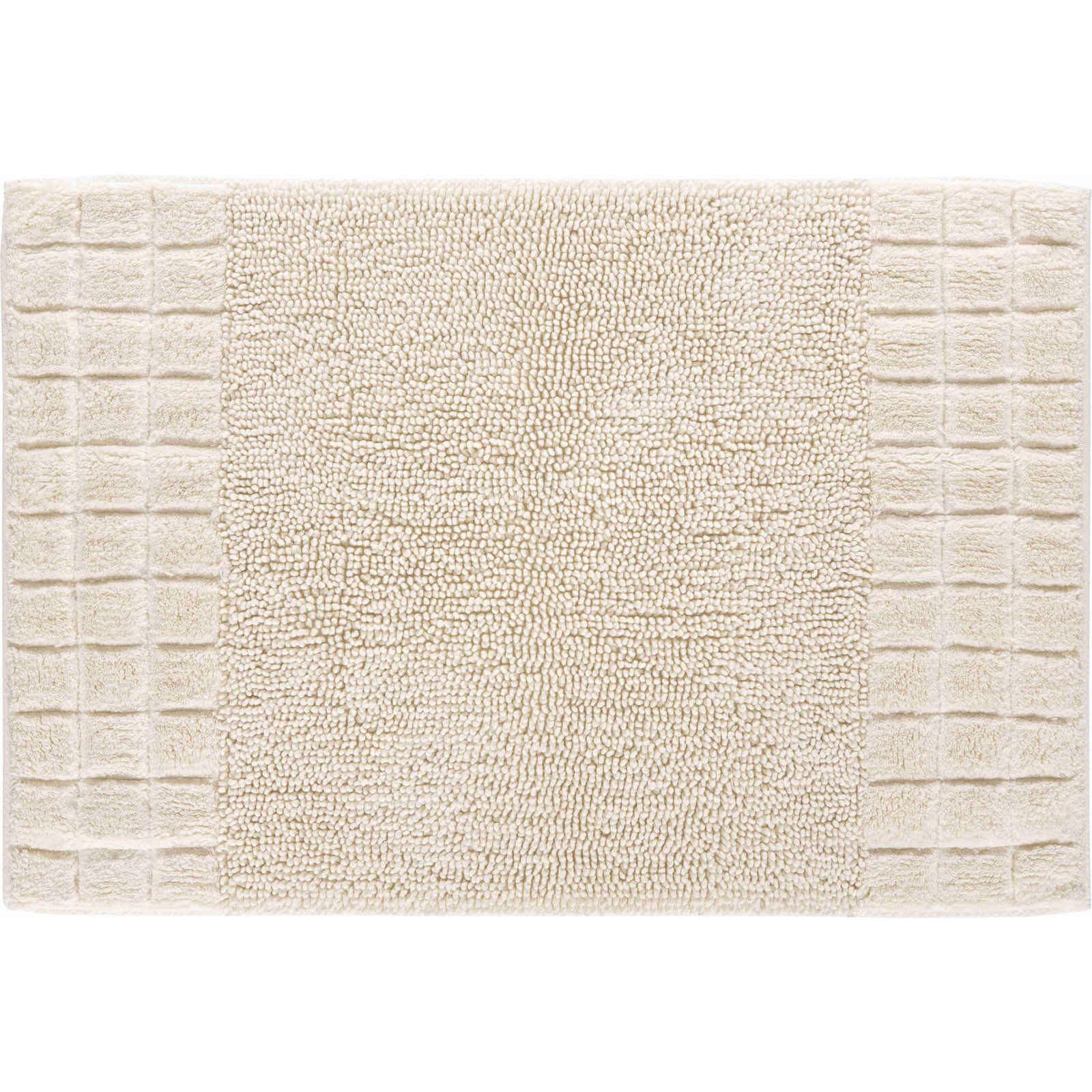 LineaDue CHESS Fürdőszobai szőnyeg, 70×120 cm, natúr (B4115-023207151)