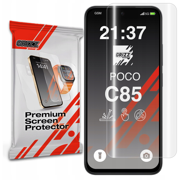 Folia hydrożelowa GrizzGlass Hydrofilm do Xiaomi Poco C85 4G